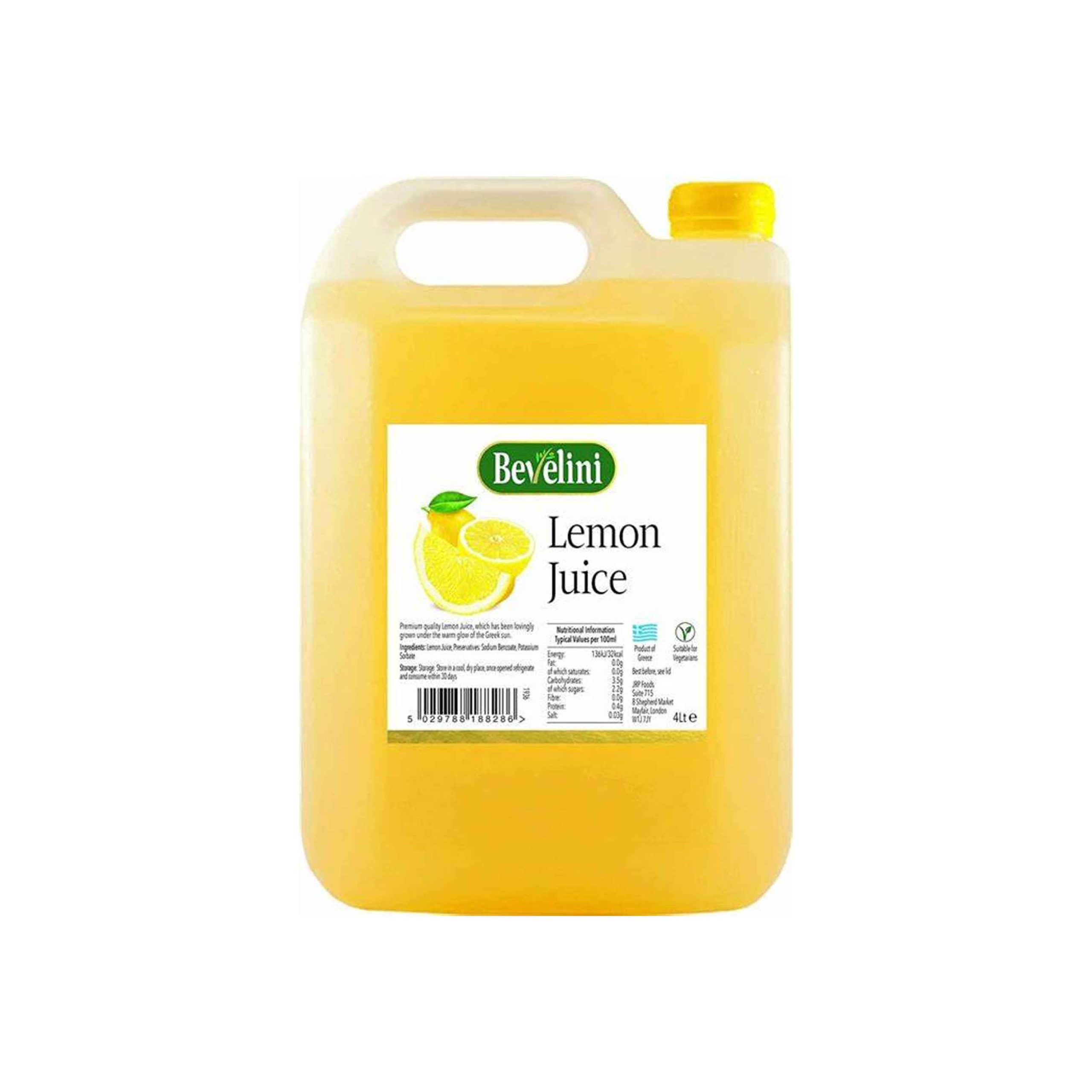 Bevelini Lemon Juice 5L