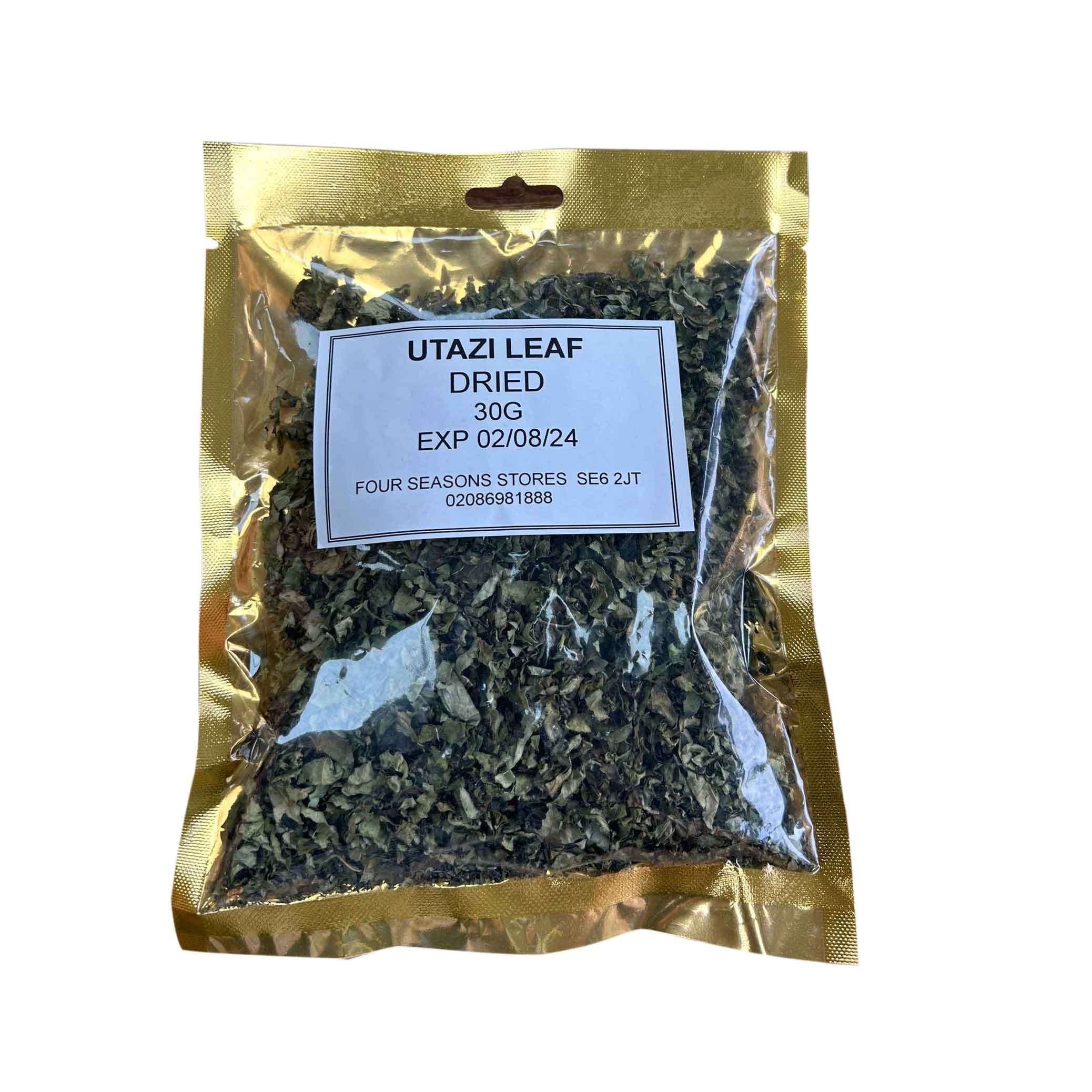 Dried FFS Utazi Leaf 30G