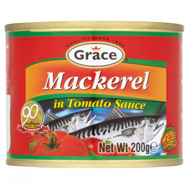 Grace Mackerel In Hot Tomamto Sauce 200G