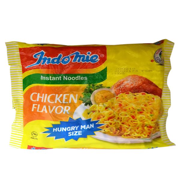 Indomie Hungry Man Chicken Flavoured Instant Noodles 200G