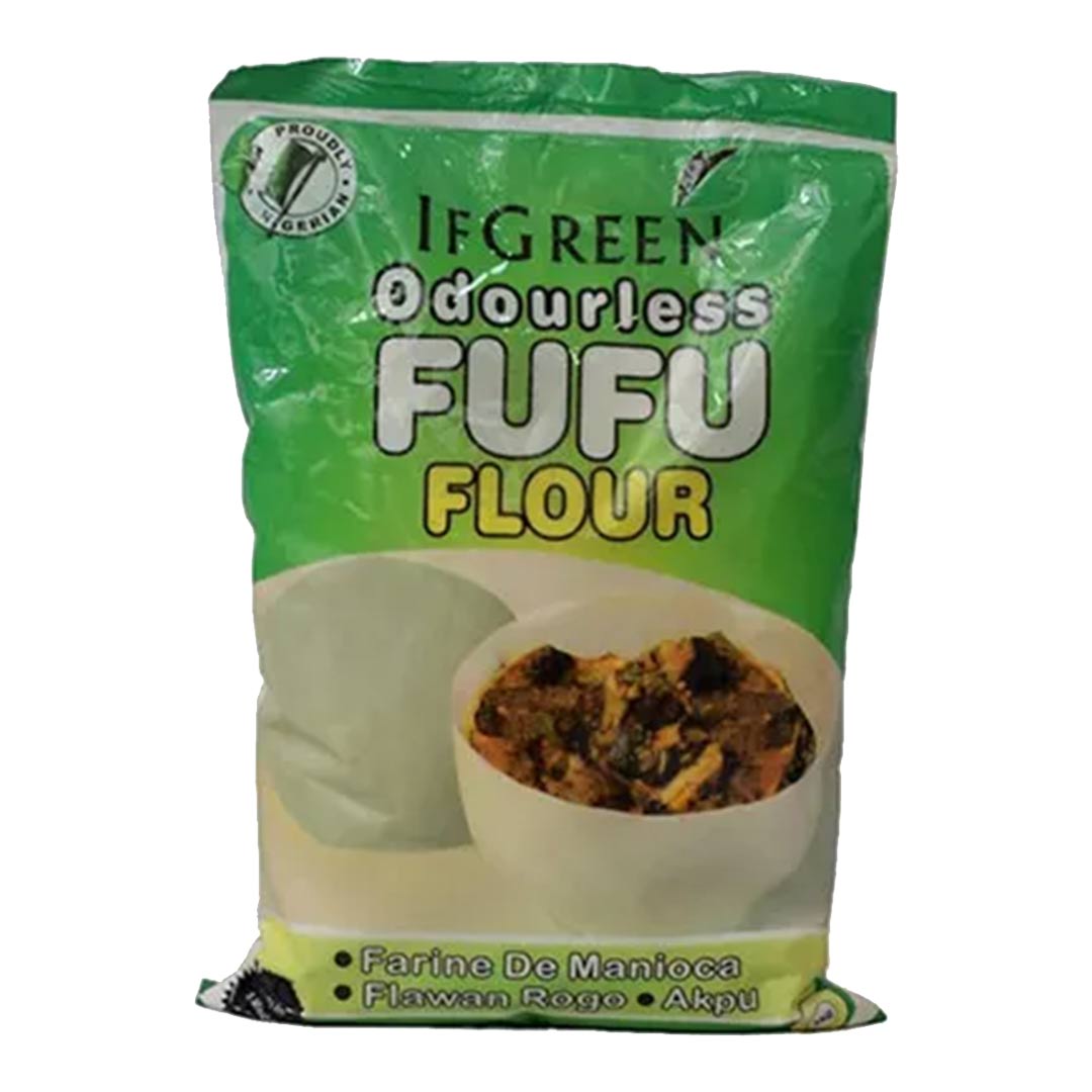 Ifgreen odourless fufu flour