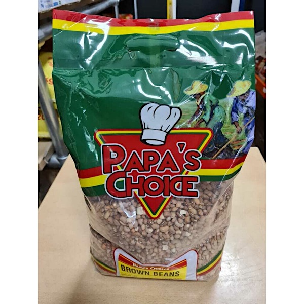 papa's choice brown beans