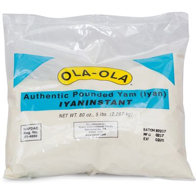 Ola ola pounded yam 1