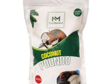 Mouth munchers coconut poundo gluten free 500g