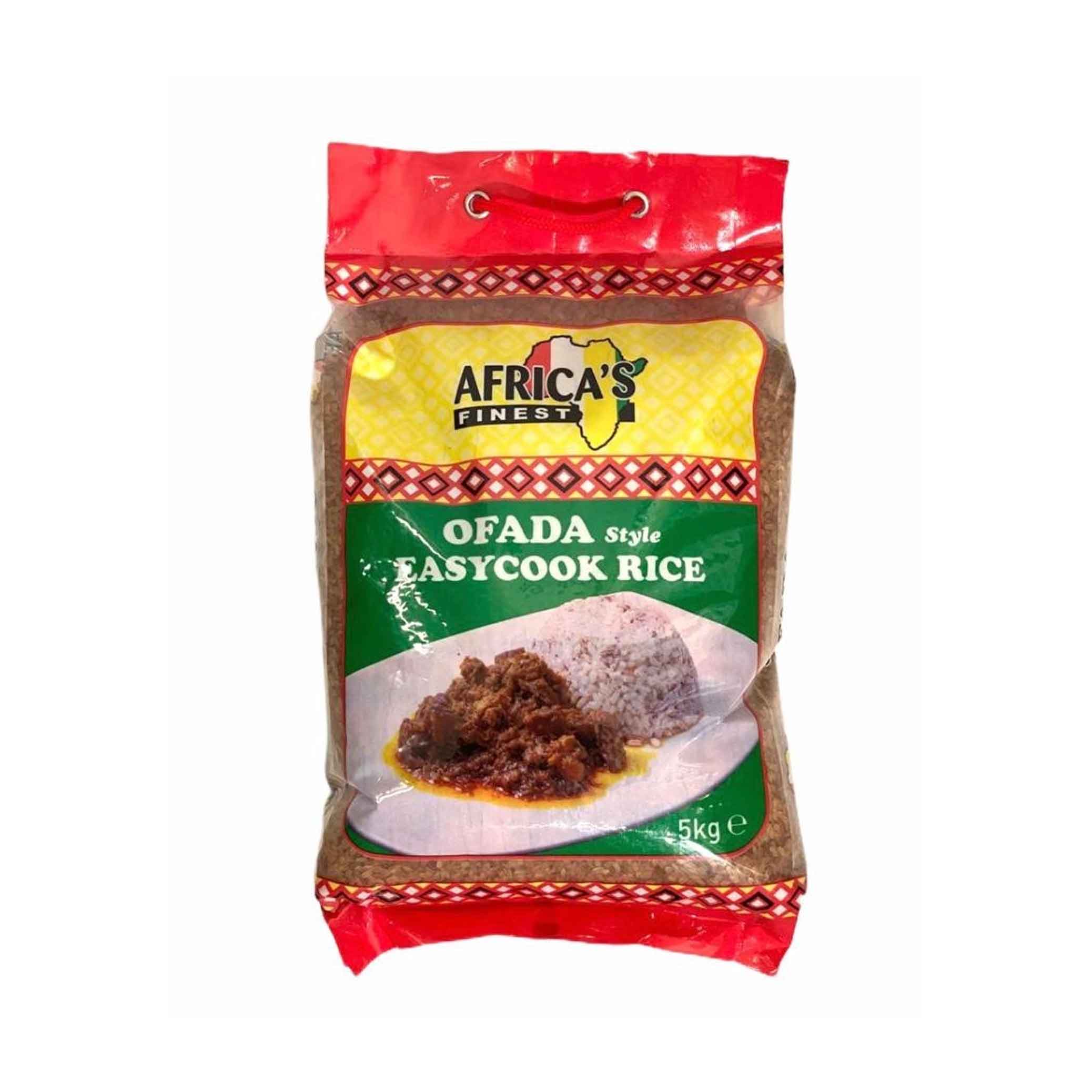 Africa’s Finest Ofada Style Easy Cook Rice 5KG