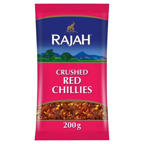 Rajah Crushed Red Chillies 200G