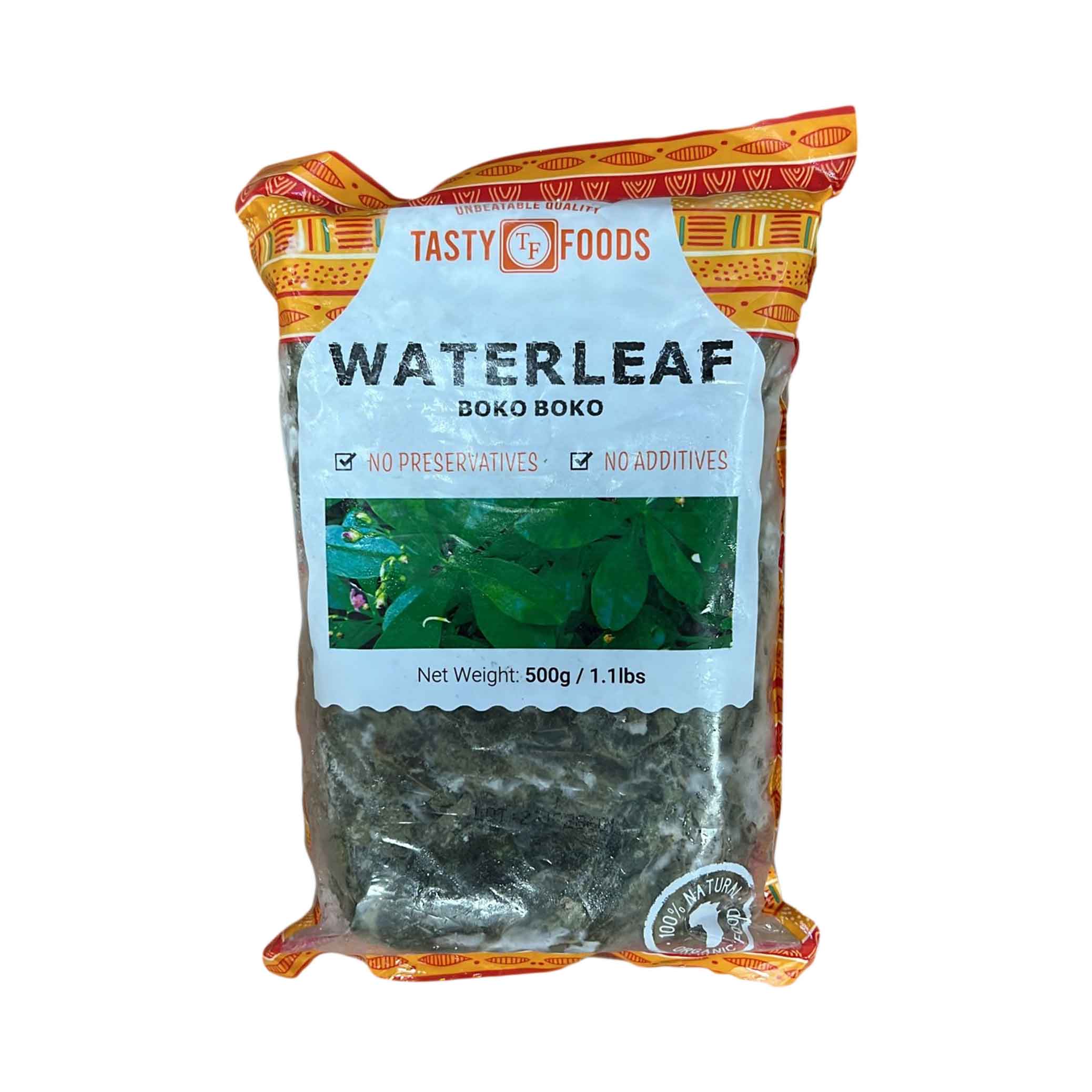 Tasty Foods Fresh Water Leaves 500G