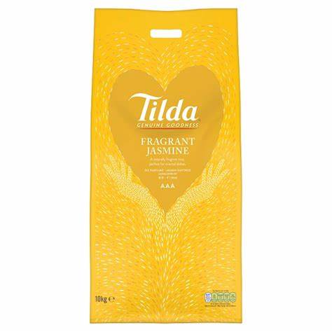 Tilda Fragrant Jasmine Rice 10KG