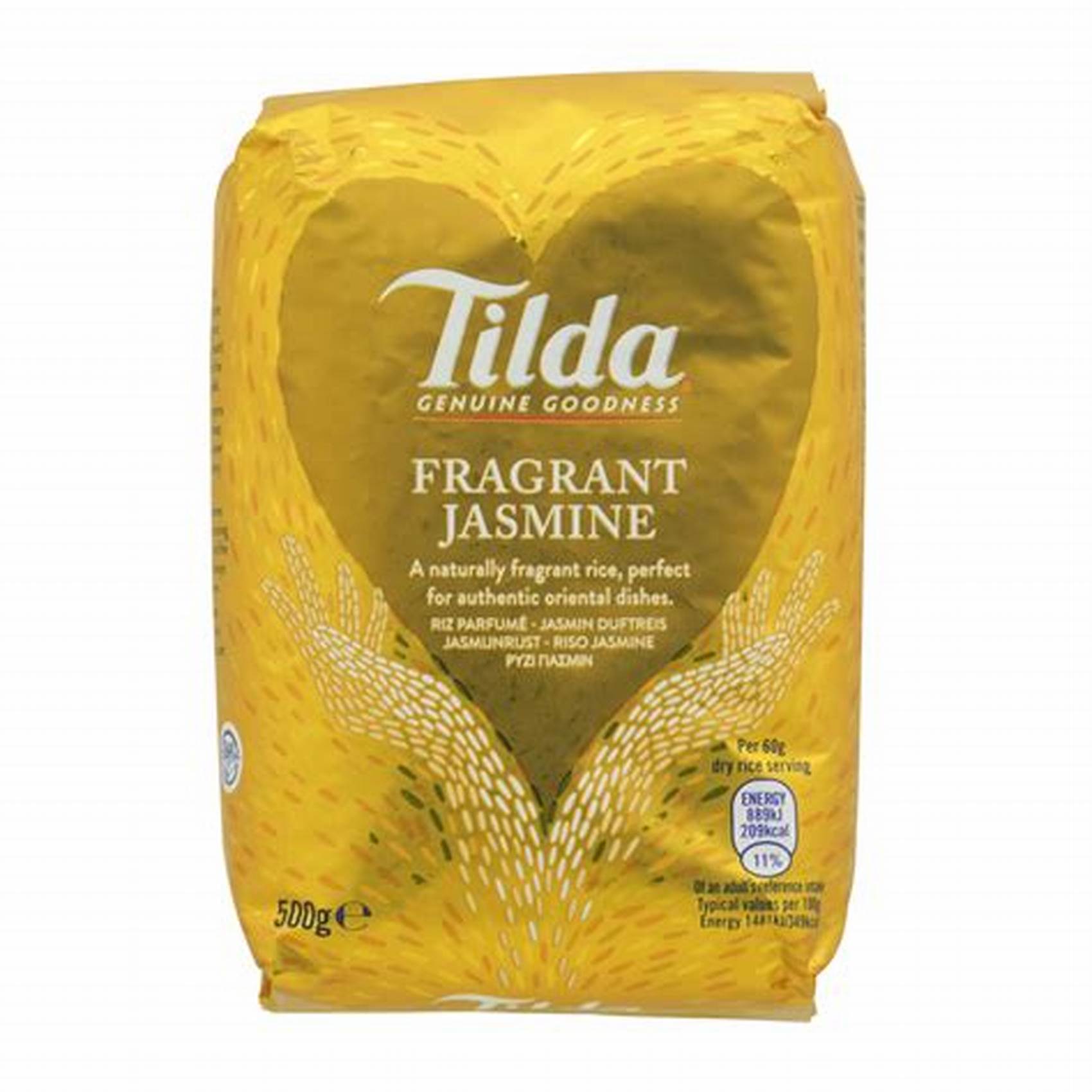 Tilda Fragrant Jasmine Rice 500G