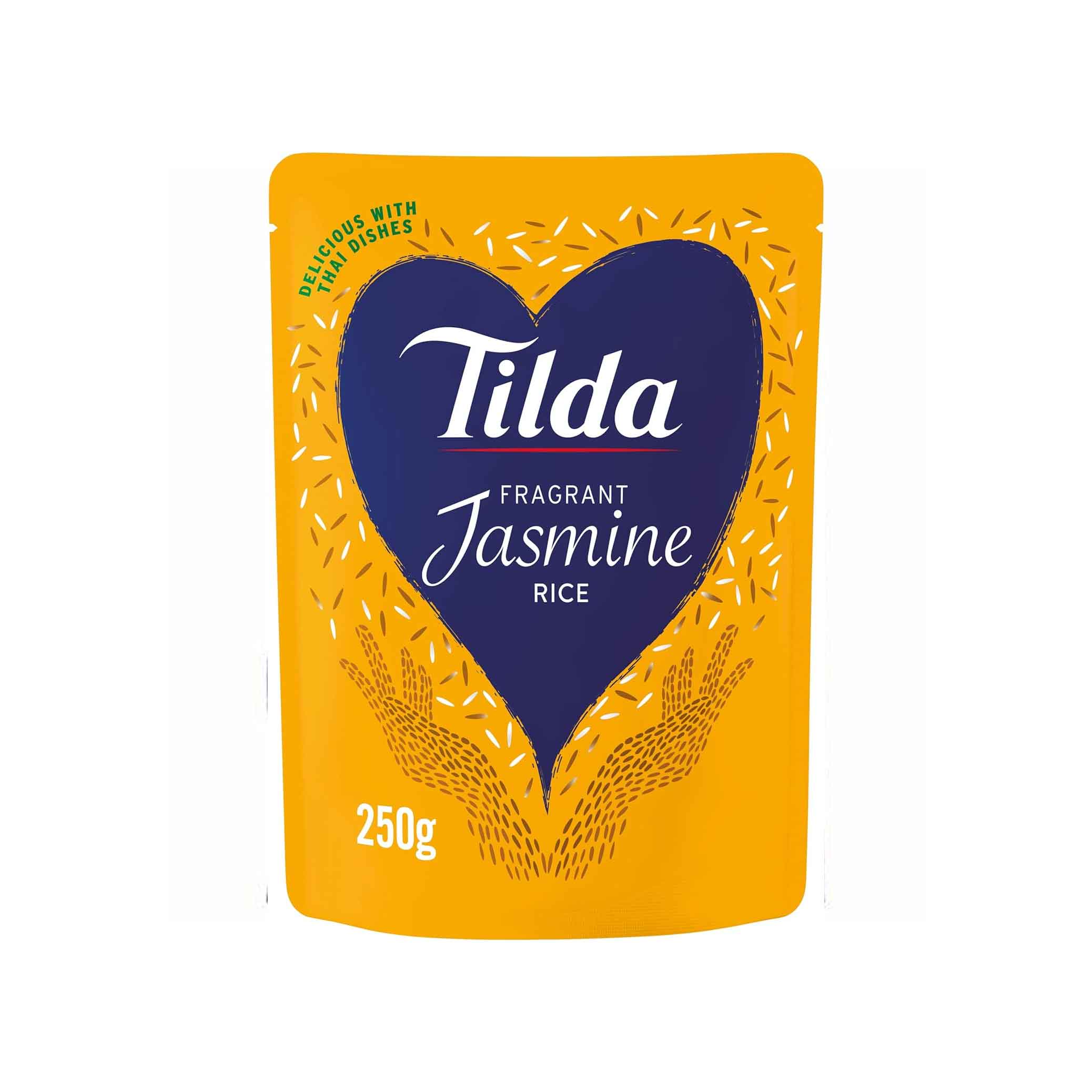 Tilda Fragrant Jasmine Rice Microwaveable 250G