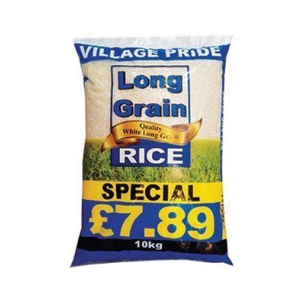 Village Pride Long Grain Rice 10KG