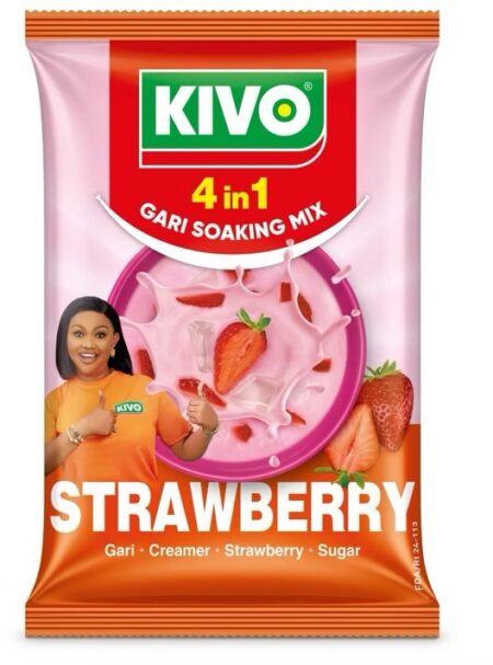 Kivo 4 in 1 strawberry Gari Soakings Mix 250g