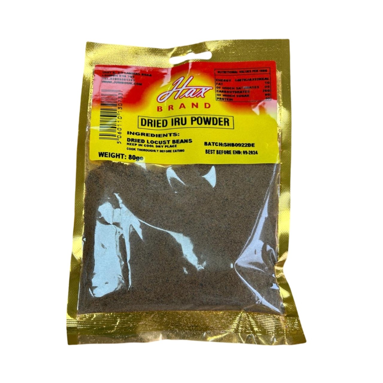 Hax Brand Dried Iru Powder - 80G