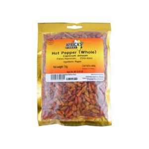 Africa’s Finest Whole Hot Pepper - 70G