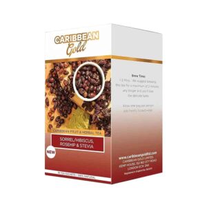Caribbean Gold Sorrel/Hibiscus Rosehip And Stevia - x18