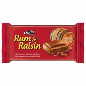 Charles Rum And Raisin Chocolate - 108G