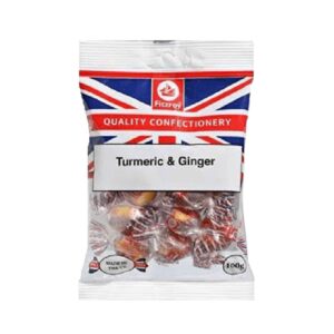 Fitzroy Turmeric And Ginger Confectionery Sweets - 100G