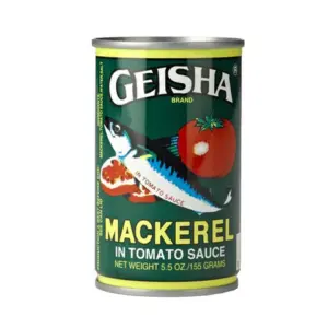 Geisha Mackerel In Tomato Sauce - 155G