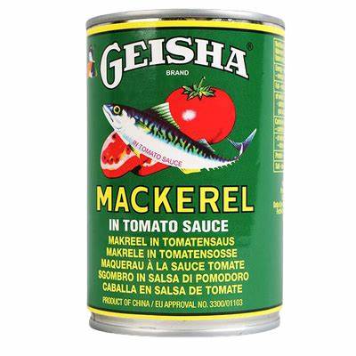Geisha Mackerel In Tomato Sauce - 425G