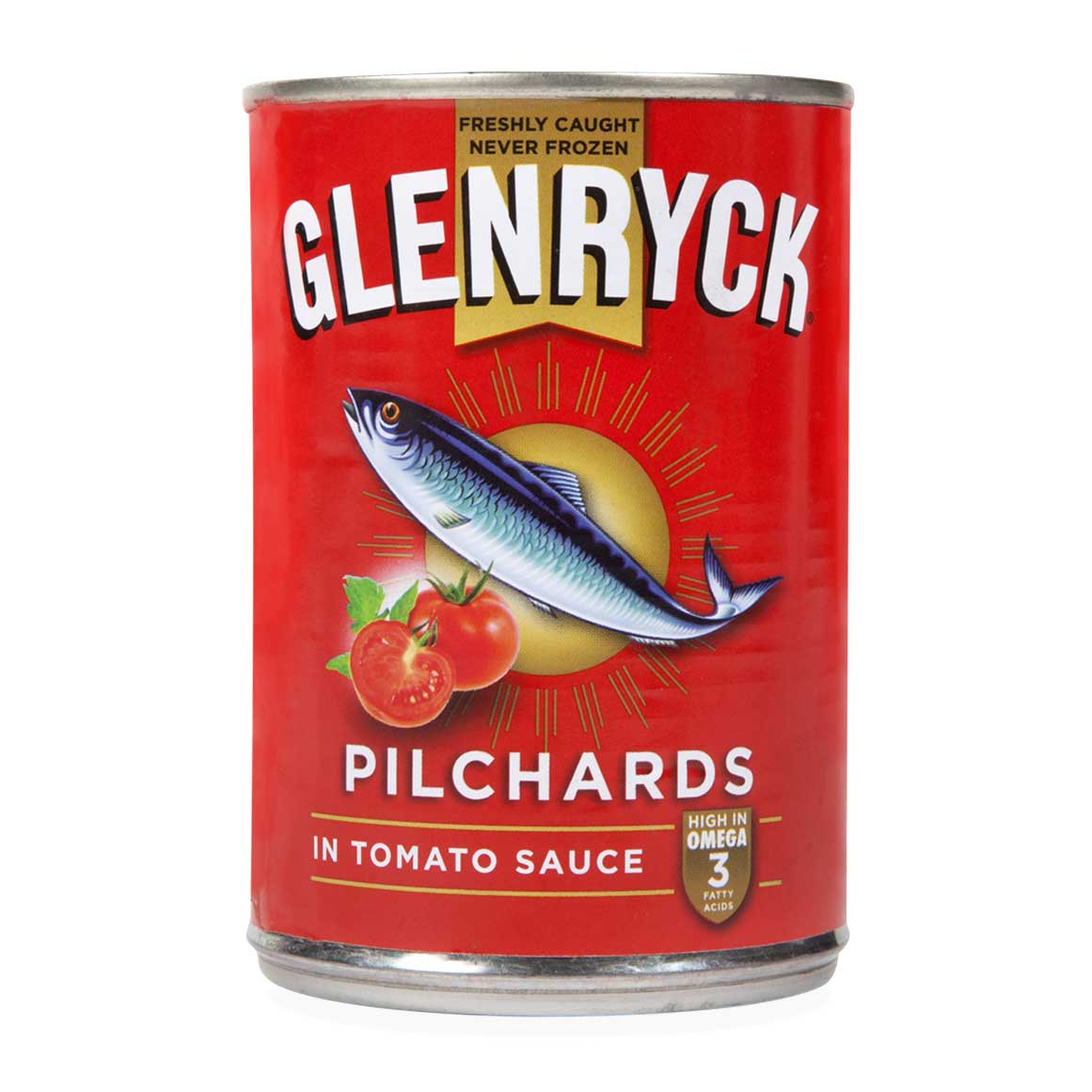 Glenryck Pilchards In Tomato Sauce - 400G