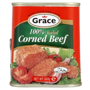 Grace Corn Beef Halal - 340G