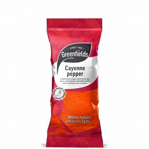 Greenfields Cayenne Pepper - 75G