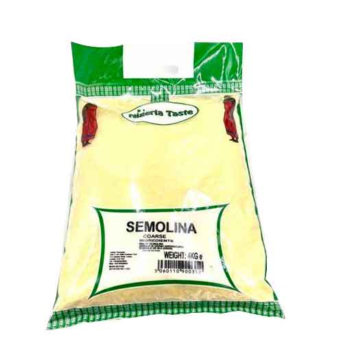 Nigerian Taste Coarse Semolina - 4kg