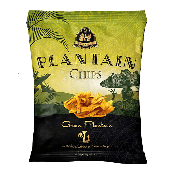 Olu Olu Plantain Crisps Green, Unit Price 80p - 60gx24