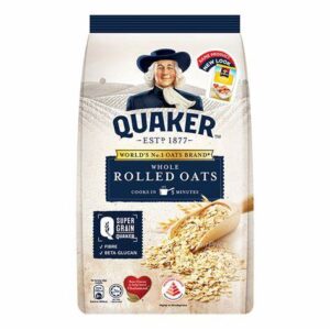 Qauker Rolled Oats 100% Whole Grain Lower Cholesterol - 3.5KG