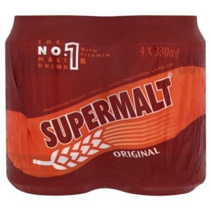 Super Malt Original Bottle - 330ml x4