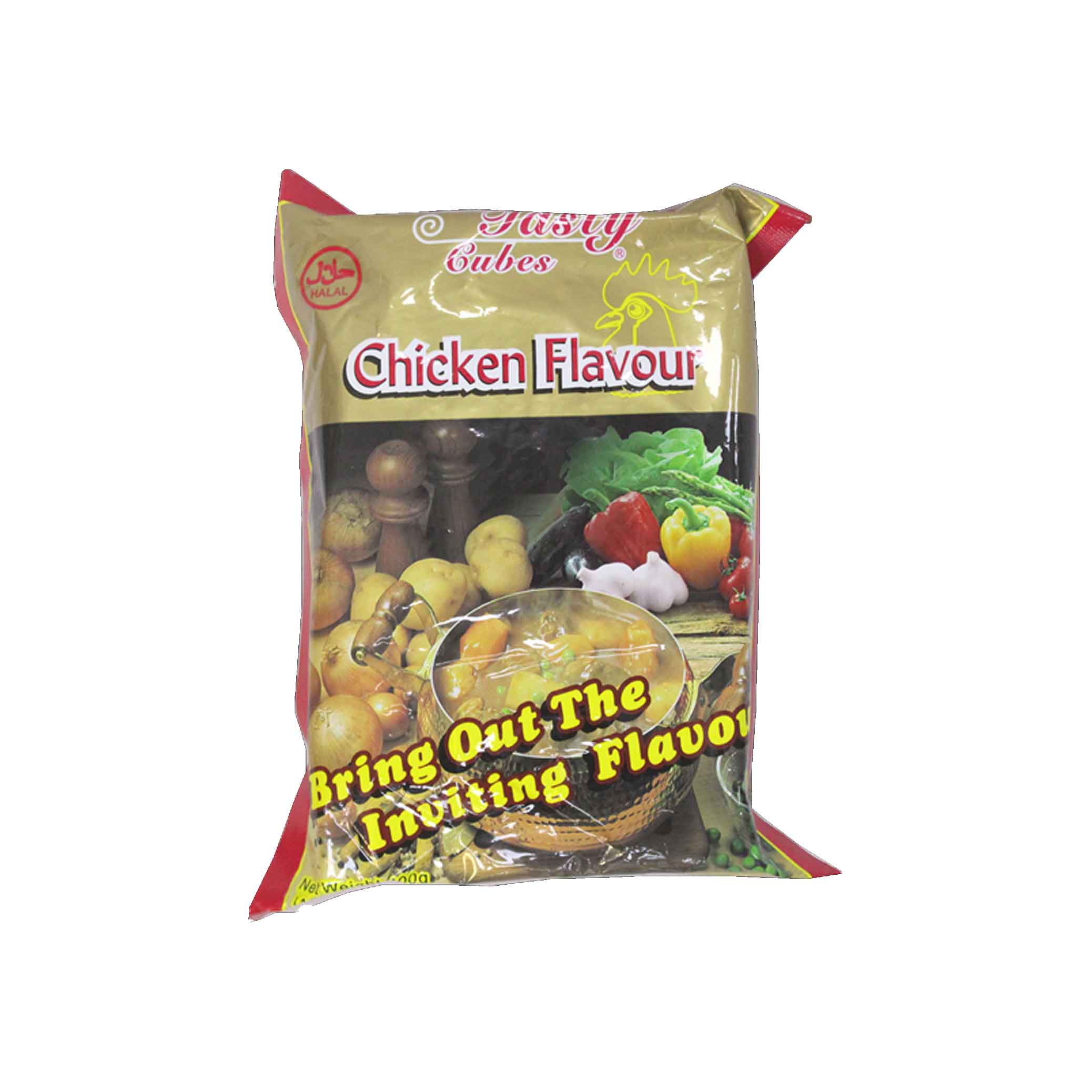 Tasty Cubes Chicken 100 Cubes - 400G