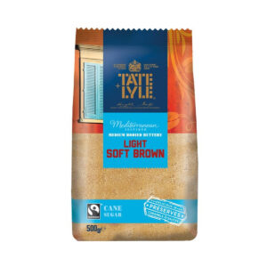 Tate&Lyle Fair Trade Light Brown Soft Pure Sugar Cane - 500G