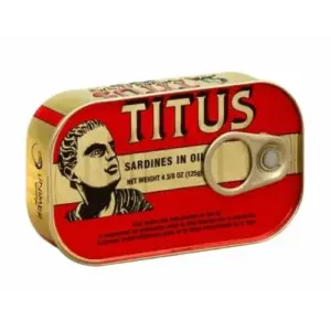 Titus Sardines 3x125g - 375G
