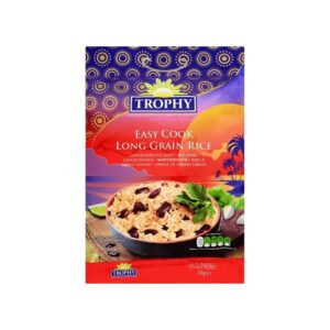 Trophy Easy Cook Long Grain Rice - 5KG
