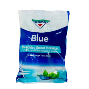 Vicks Blue Medicated Throat Lozenges, Extra Strong - 97g