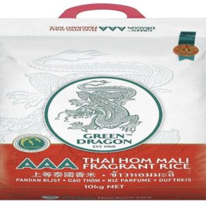 Green dragon 10kg thai fragrant Jasmine rice