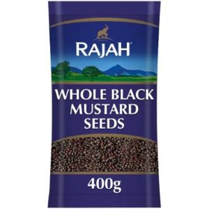 Rajah Whole Black Mustards Seeds - 400G