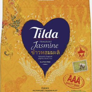 Tilda Fragrant Jasmine Rice - 5KG
