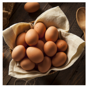 Oligab 
ORGANIC
Free range farm large eggs x30