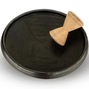 Asanka pot with grinder large