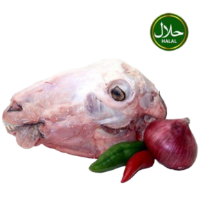 Goat head halal 1pc 1kg