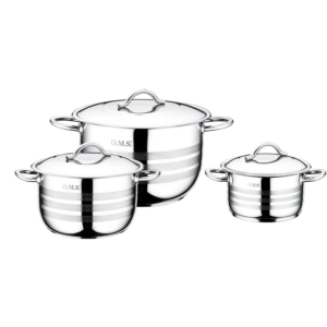 OMS 6PC STAINLESS STEEL SET