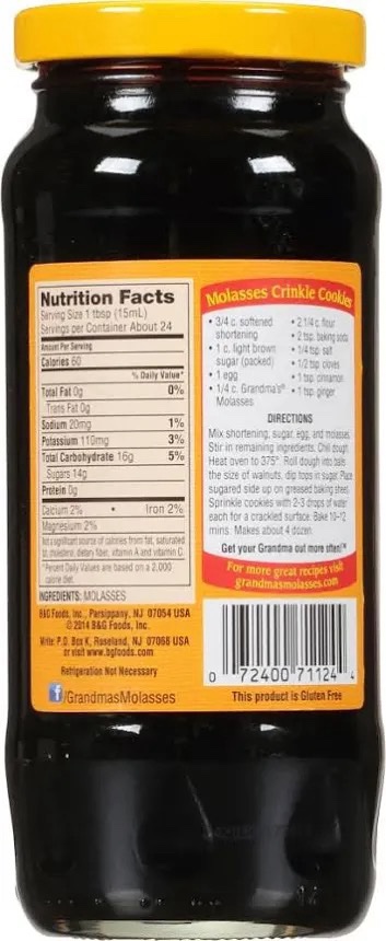 Grandma’s® Molasses 12oz (355ml) - Image 3